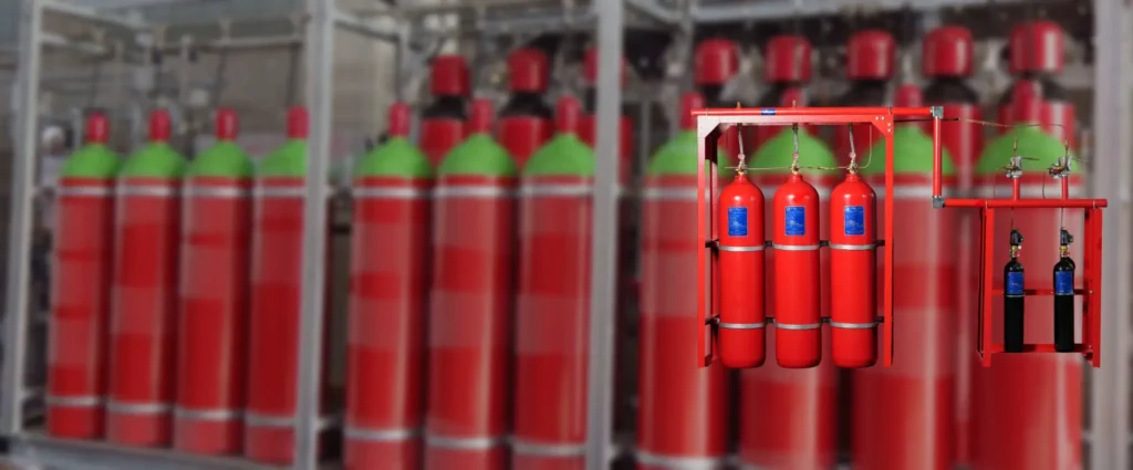 IG-541 inergen fire suppression system