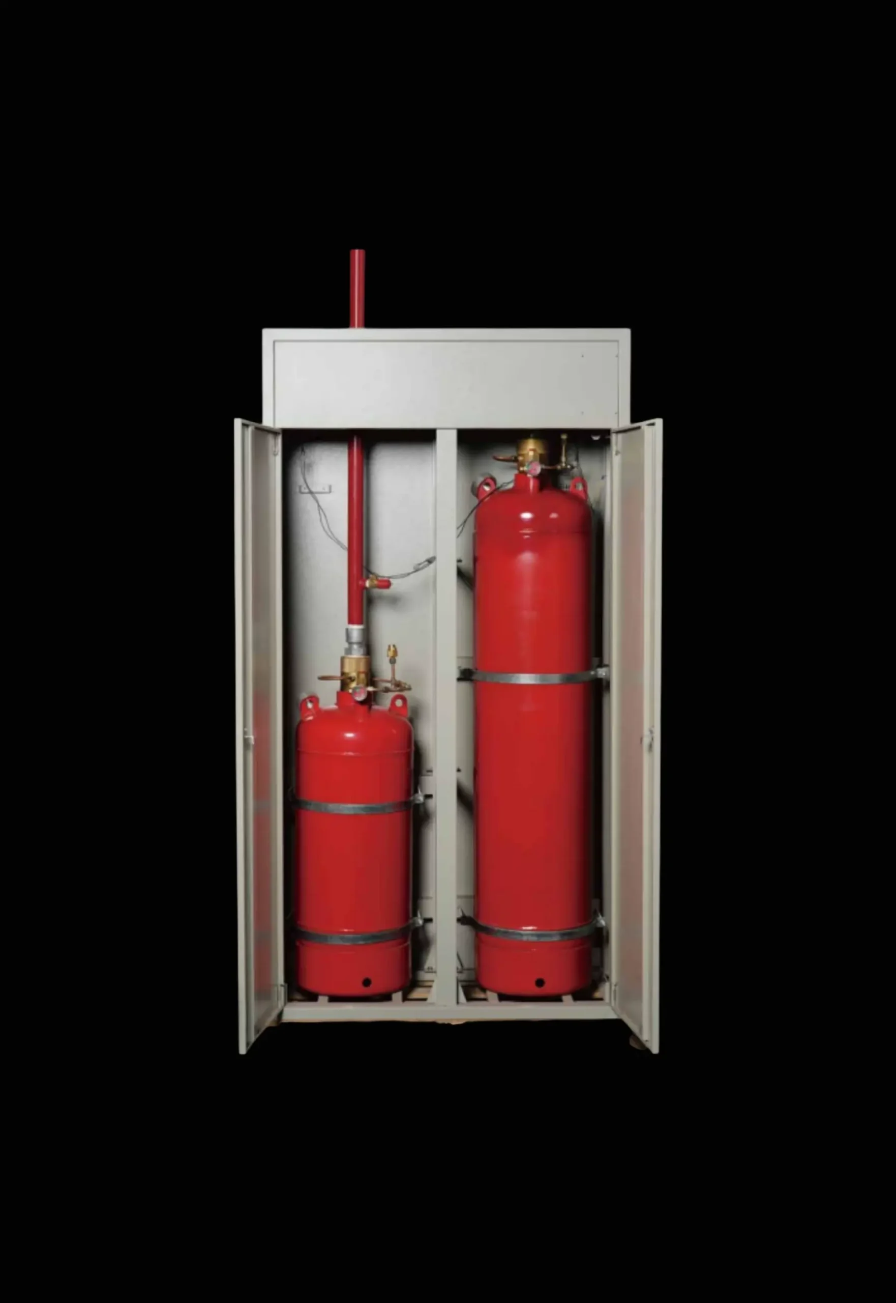 Cabinet-Style Dry Chemical Fire Extinguisher