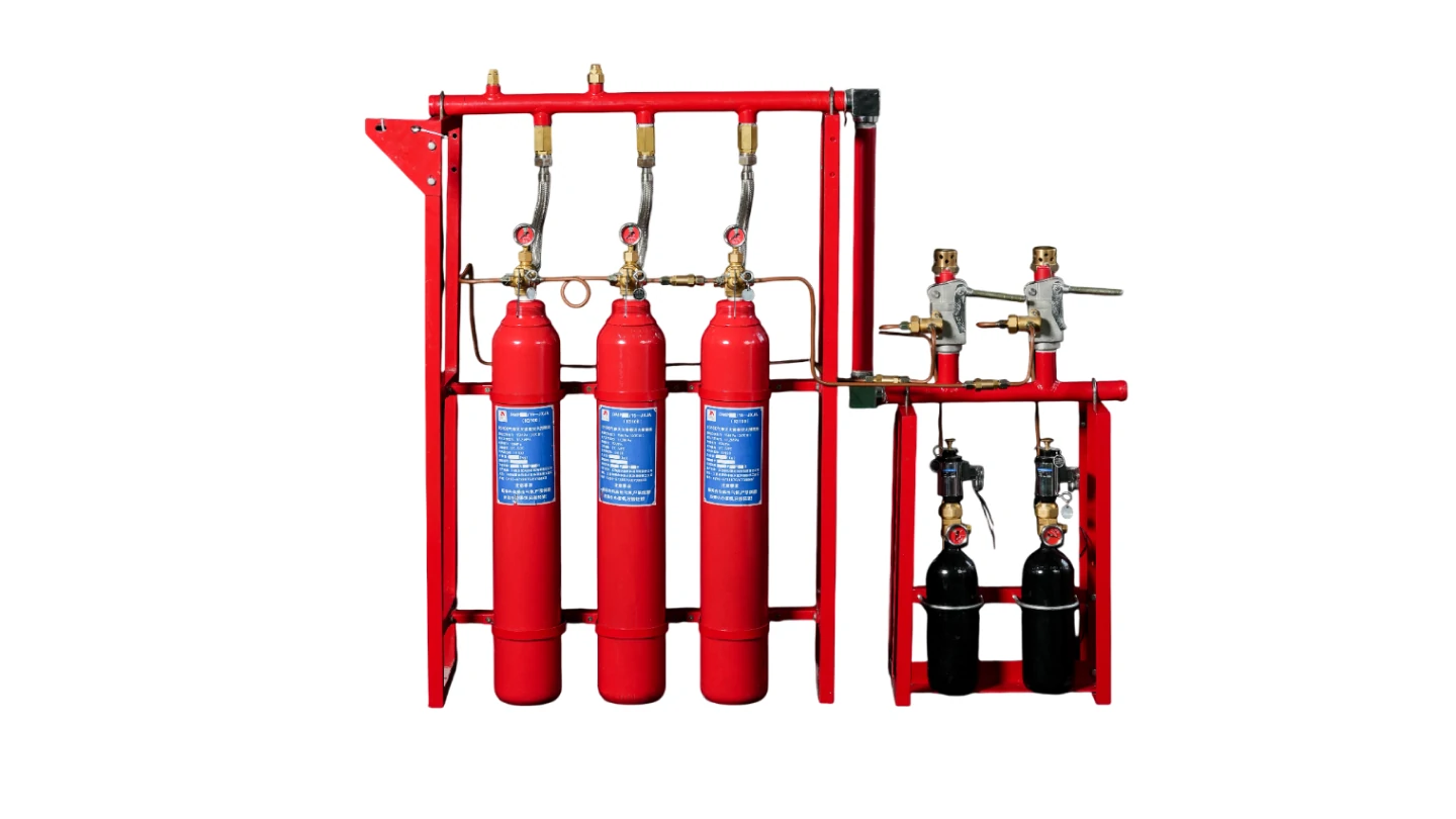 Clean agent fire suppression system