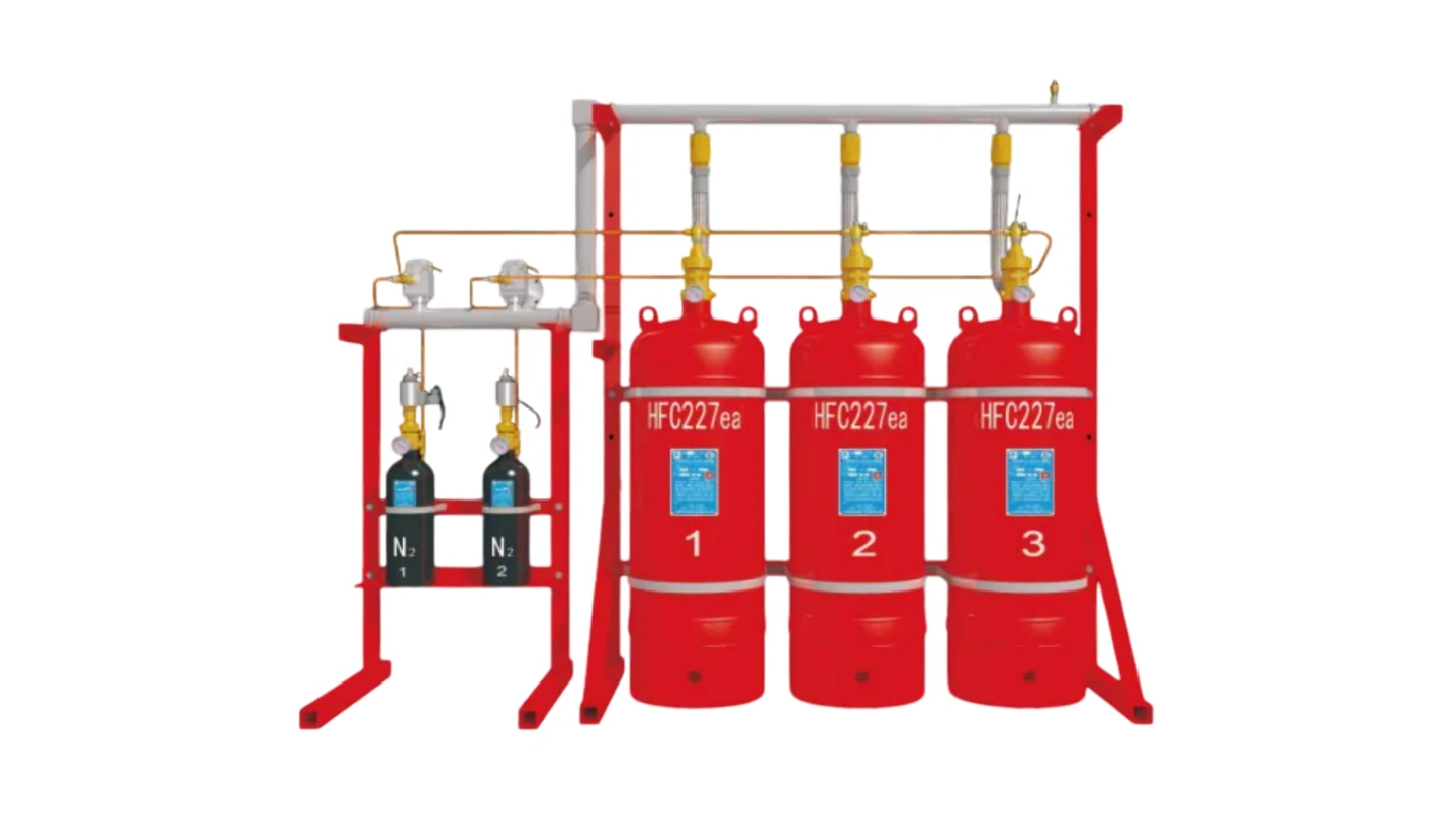 FM-200 fire suppression system