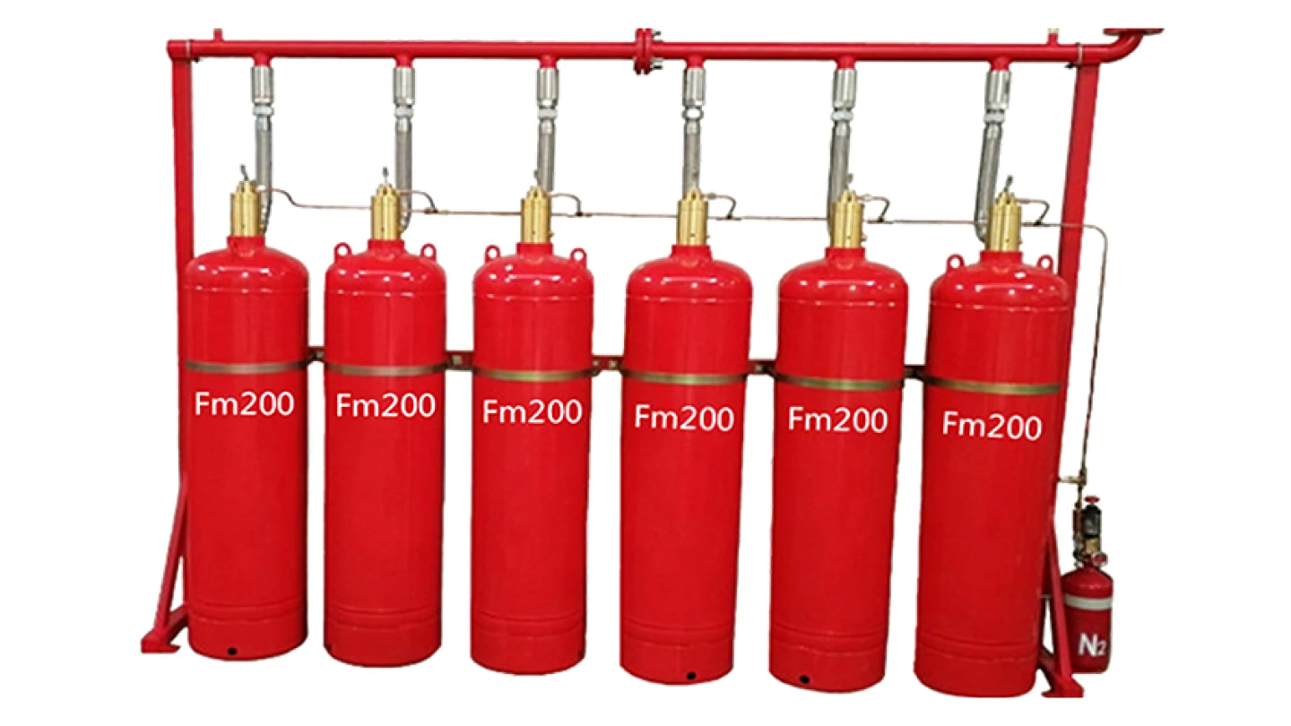 Gas Fire Suppression System