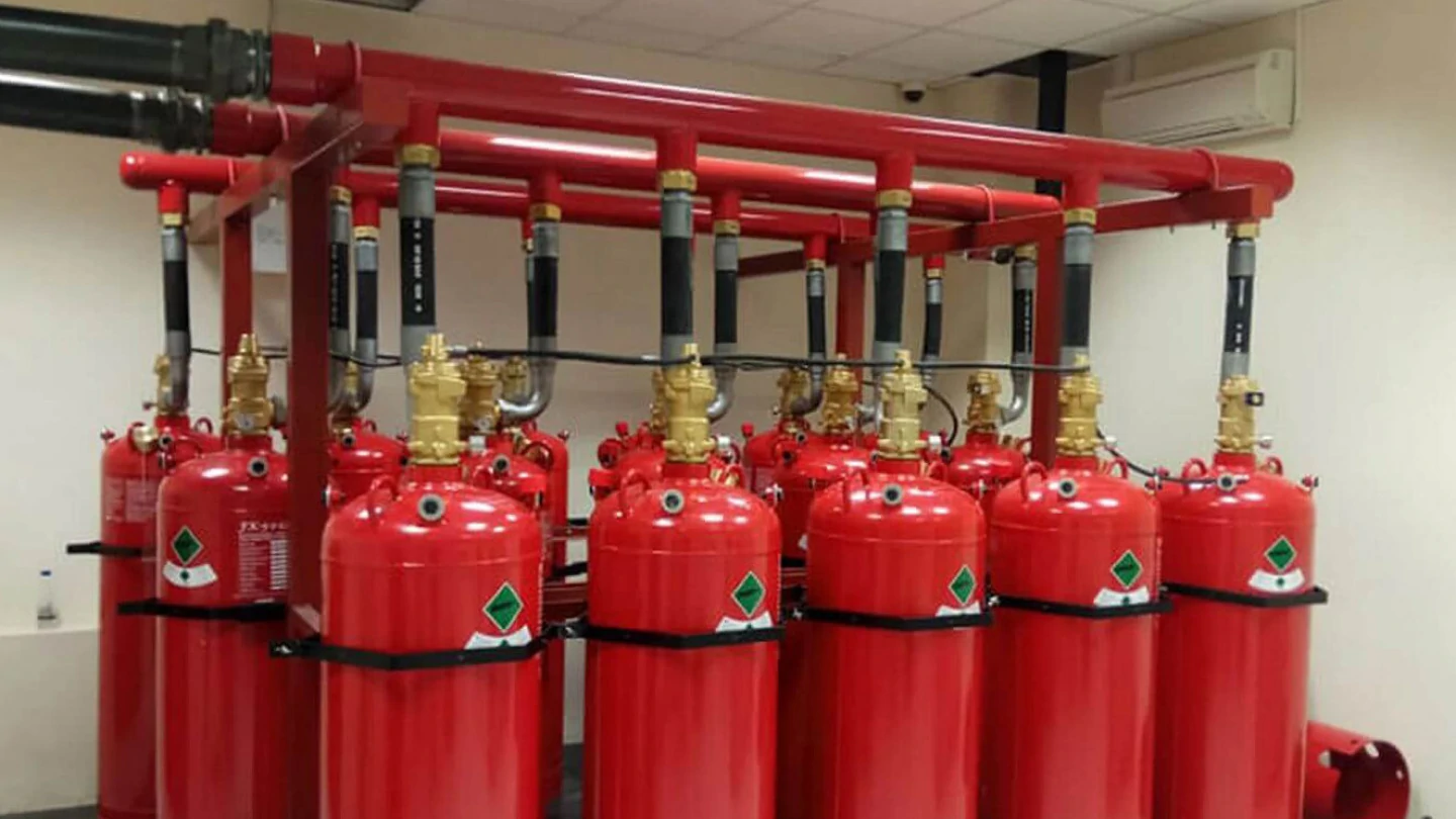 IG-541 inergen fire suppression system