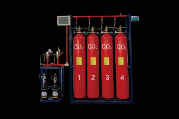 Hybrid Pressurized CO₂ Fire Suppression System