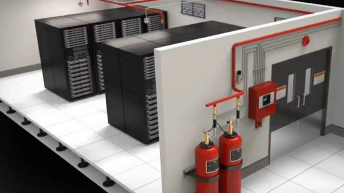 data center fire suppression system