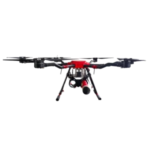 horizontal launch firefighting drone