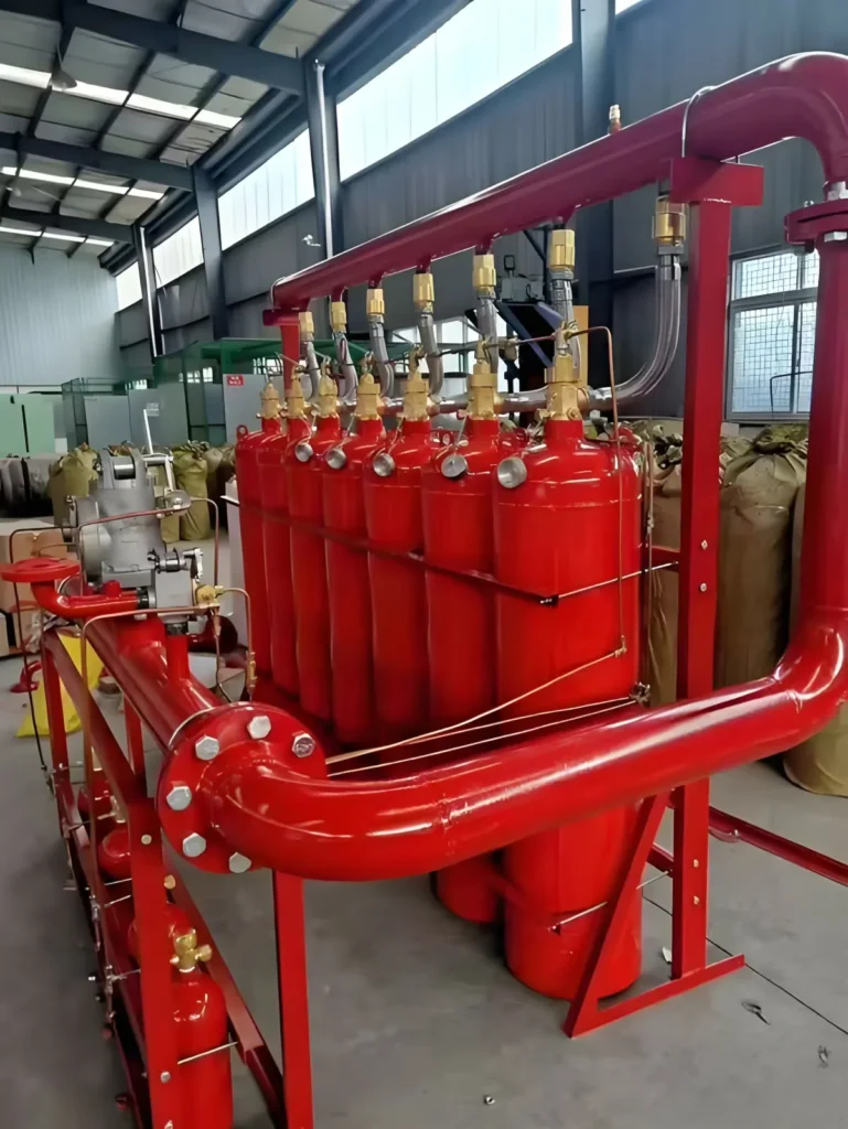 Piped Network FM200 Fire Suppression System application