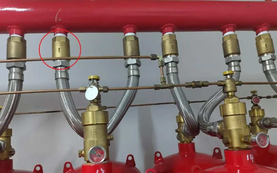 fire suppression valve