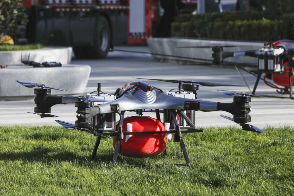 Multirotor UAV for Firefighting