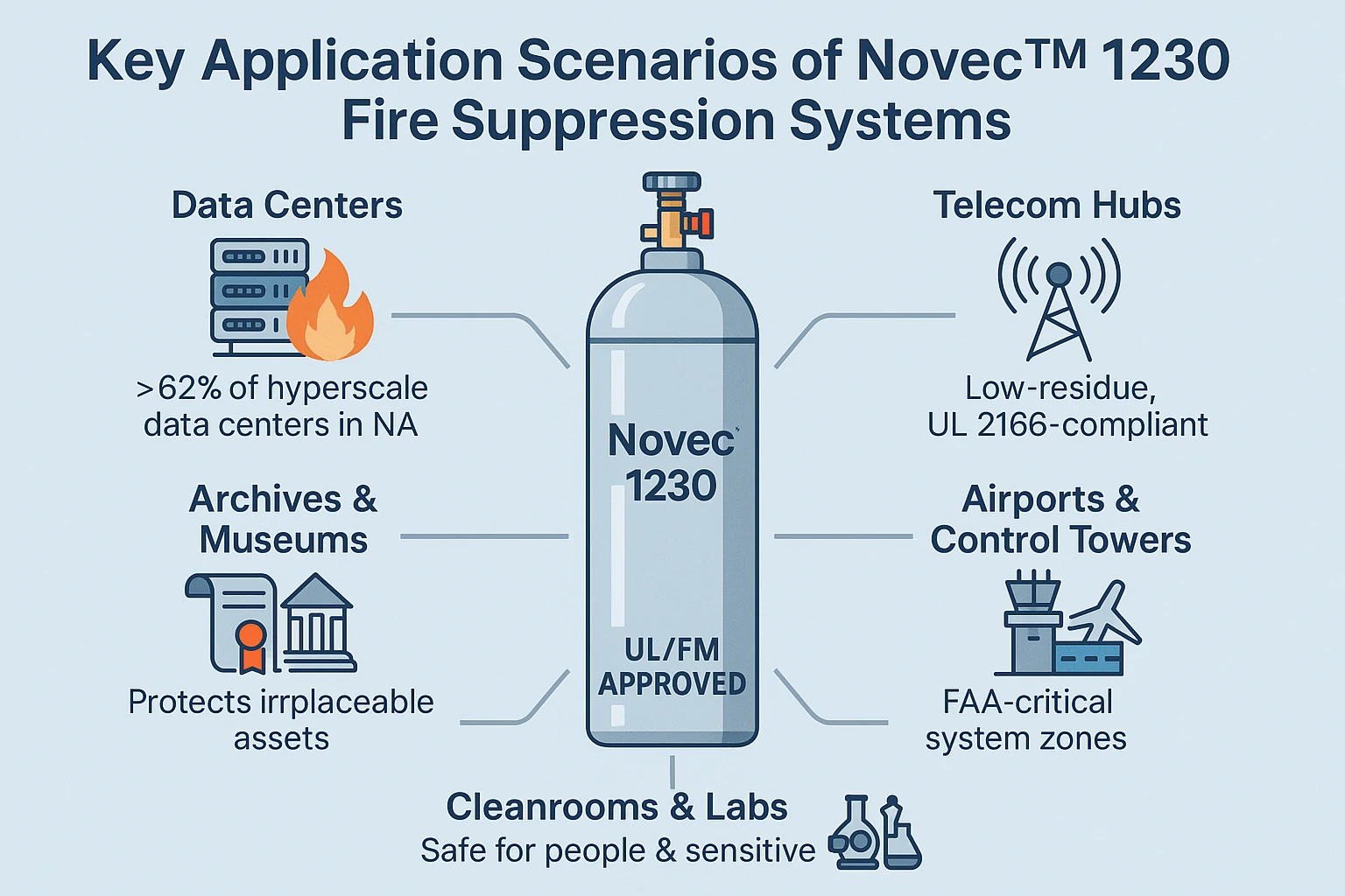 application of Novec 1230